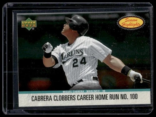 Miguel Cabrera - 2006 Upper Deck Season Highlights