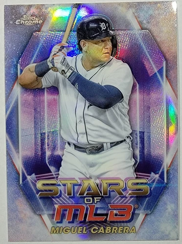 Miguel Cabrera - 2023 Topps Chrome Stars of MLB SMLBC-44