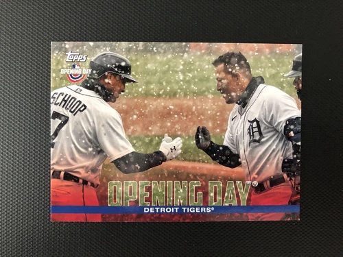 Miguel Cabrera - 2022 Topps Opening Day Detroit Tigers