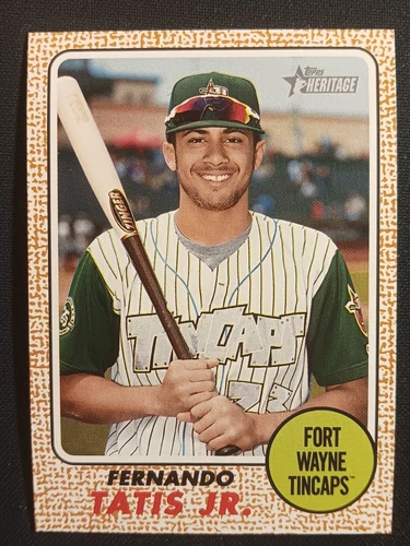 Fernando Tatis Jr. - 2017 Topps Heritage Minor League liga menor prospecto pre rookie dominicana