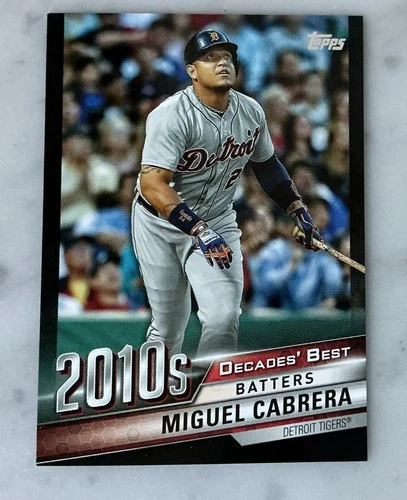 Miguel Cabrera - 2020 Topps Decades Best 