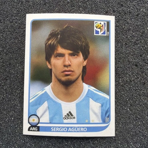 Sergio Aguero - 2010 Panini FIFA World Cup South Africa Album Stickers