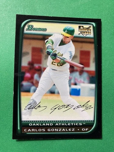 Carlos Gonzalez - 2008 Bowman Draft Picks & Prospects *Rookie Card novato*