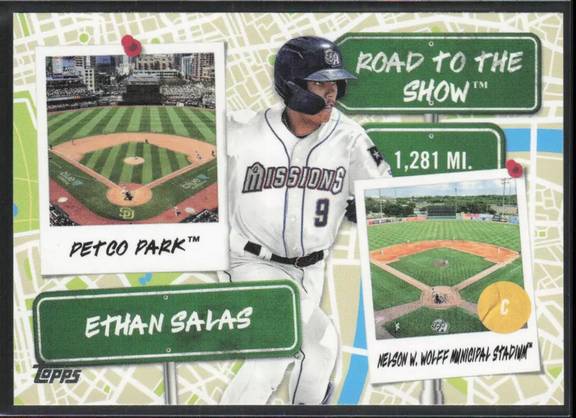 Ethan Salas - 2024 Topps Pro Debut INSERT Road To The Show