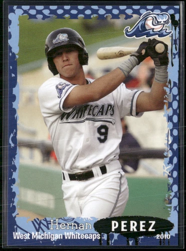 Hernan Perez - 2010 West Michigan Whitecaps Liga Menor