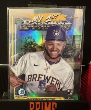 Jackson Chourio - 2024 Bowman Chrome MY 1st BOWMAN