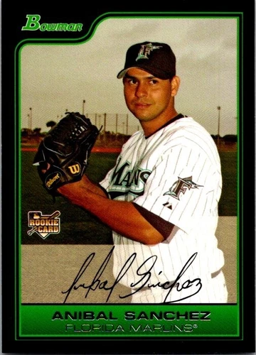 Anibal Sanchez - 2006 Bowman Draft Picks *Rookie Card RC novato* Florida Marlins Nationals