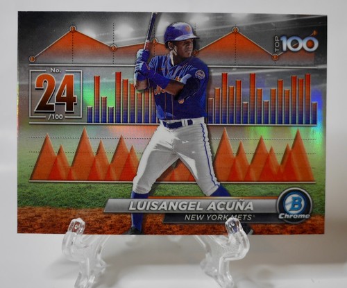 Luisangel Acuna - 2024 Bowman Chrome Scouts Top 100