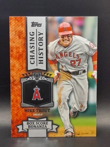 Mike Trout - 2013 Topps Baseball #CH-64 Chasing History Los Angeles Angels