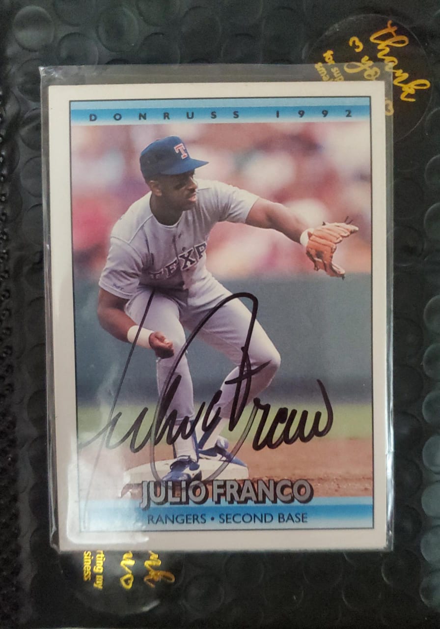 Julio Franco - Auto / Firma *Certificada*