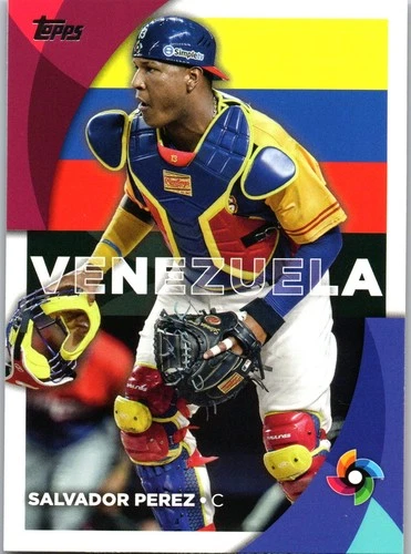 Salvador Perez 2023 - Topps 2023 World Baseball Classic Stars WBC clasico mundial beisbol